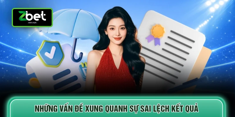 Những vấn đề xung quanh sự sai lệch kết quả